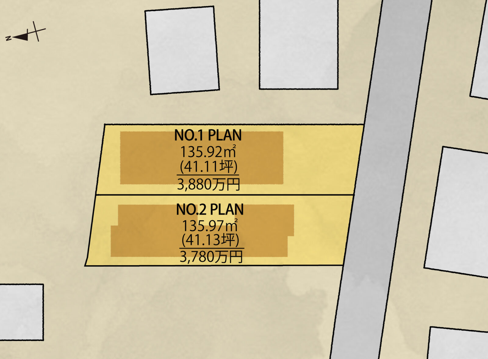 Citta Label あすみが丘8　全体区画図