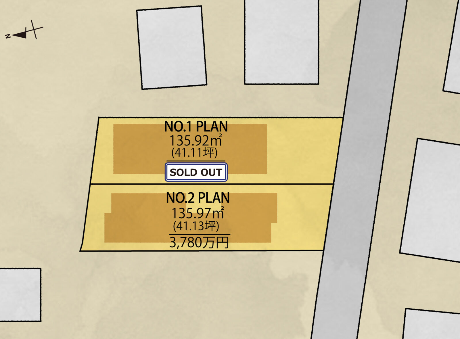 Citta Label あすみが丘8　全体区画図